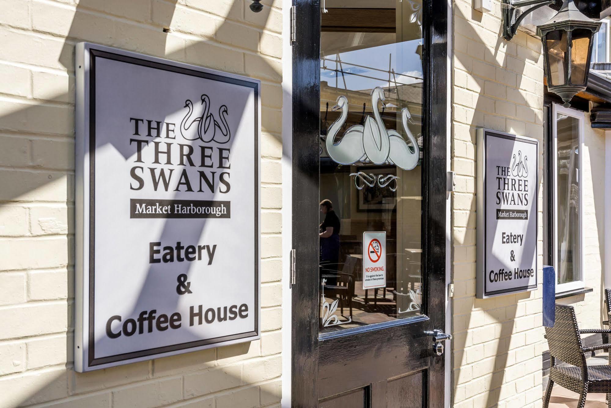 The Three Swans Hotel, Market Harborough, Leicestershire Экстерьер фото